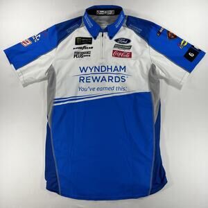 2023 Brad Keselowski Wyndham Rewards Pit Crew Shirt Jersey XL Outer Circle RFK